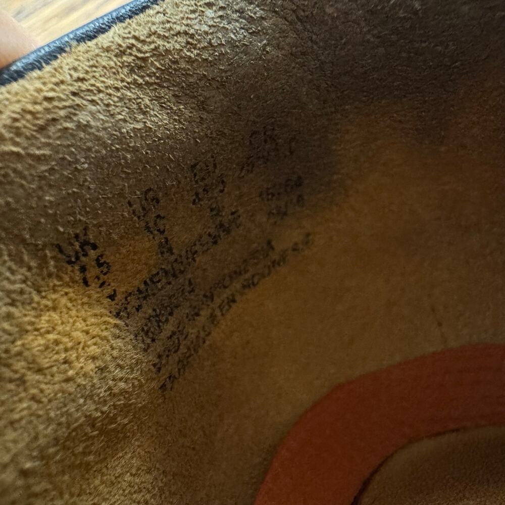 Clarks Unstructured Size 10 Un Loop Blue Leather … - image 8